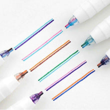 Cargar imagen en el visor de la galería, Rotulador fino doble linea Bismark 3 unds colores
