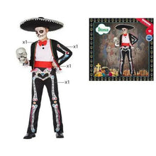 Cargar imagen en el visor de la galería, Disfraz Esqueleto Mexicano para Niño Infantil dia de los muertos
