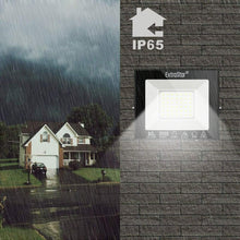 Cargar imagen en el visor de la galería, 2x Proyectores Focos LED para exteriores, 30 W, IP65, 2550 lm 6500 K blanco frío
