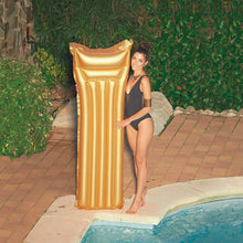 Cargar imagen en el visor de la galería, colchoneta flotante Gold 183x69 cm, Unisex Adulto
