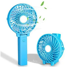 Cargar imagen en el visor de la galería, Mini Ventiladores de Mano USB Ventilador de Mano Recargable Portátil plegable
