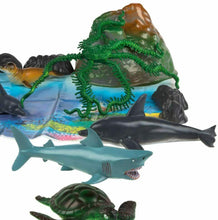 Cargar imagen en el visor de la galería, Bote con animales marinos Animal World, 21 piezas
