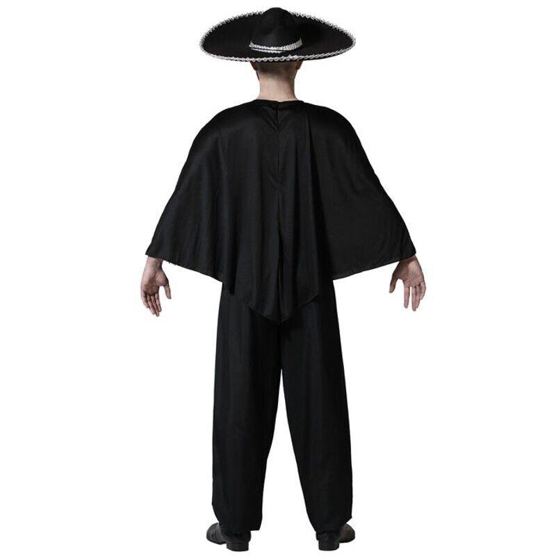 Disfraz Mariachi Animado Esqueleto Mexicano de Muerte Hombre