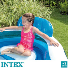 Cargar imagen en el visor de la galería, PISCINA HINCHABLE CON ASIENTOS 229X229X66 CM  990 L familiar verano jardin
