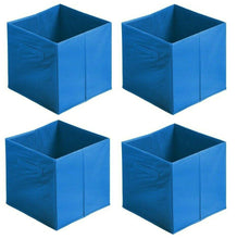 Cargar imagen en el visor de la galería, Pack 4 Cubos de almacenaje TNT 31x31x31cm para estanteria caja cuadrado plegable
