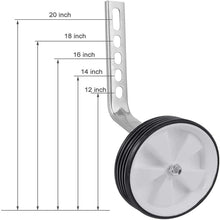 Cargar imagen en el visor de la galería, Ruedas de Entrenamiento De Bicicleta, Ruedas Auxiliares Para Bicicleta de niños
