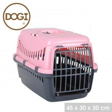 Cargar imagen en el visor de la galería, Transportin para mascota Gato, perro Cachorro , Jaula de viaje para mascota Rosa
