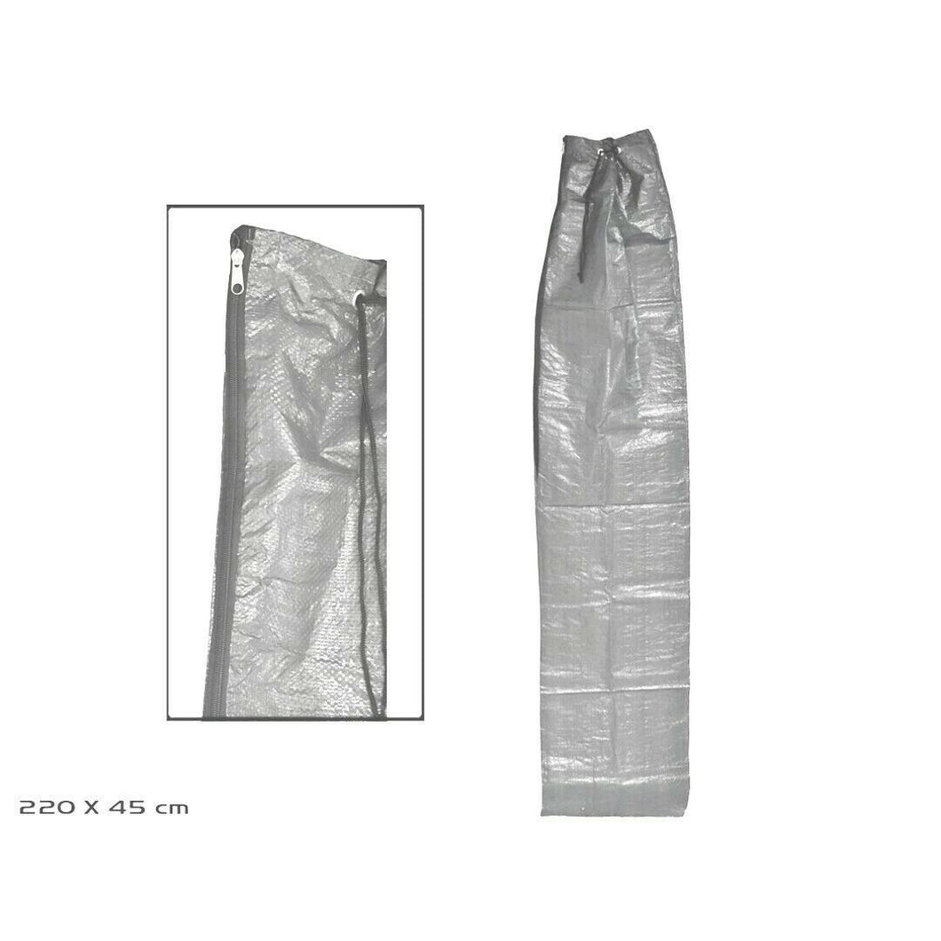 Funda Protectora para Parasol Sombrillas Gris Antracita 45x220 cm verano jardin