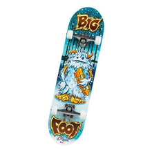 Cargar imagen en el visor de la galería, Skateboard Monopatín Madera Eje Aluminio, 79x20.5x11 cm
