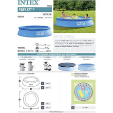 Cargar imagen en el visor de la galería, Piscina hinchable INTEX, Piscina redonda, Ø305x61 cm, capacidad 3.077 L
