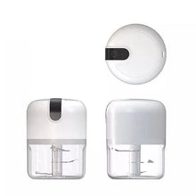 Cargar imagen en el visor de la galería, Mini Picadora Trituradora recargable USB, 250ml Inalambrico y Portál cortador
