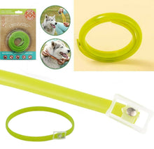 Cargar imagen en el visor de la galería, Collar Repelente Pulgas Garrapatas 60 cm Talla L Recortable Antiparásitos Para Perro Gato Animales Mascota, Colla antiparasitario Perros

