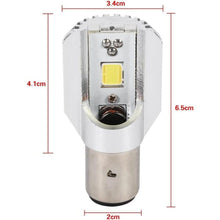 Cargar imagen en el visor de la galería, BA20D Bombilla LED Para Motocicleta Universal, Moto, Vespa, barco, RV, automóvil
