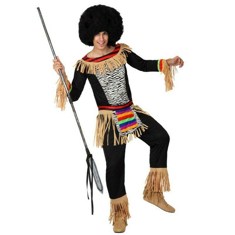 Disfraz Zolo / Zulú Hombre Adulto para Carnaval Fiesta Teatro Cumpleaños