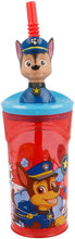 Cargar imagen en el visor de la galería, Vaso Infantil Con Pajita Y Tapa Con Figurita 3d Y Capacidad De 360 Ml
