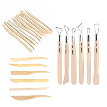 Cargar imagen en el visor de la galería, Escultura cerámica para modelar arcilla, herramienta modelado vaciadores arcilla
