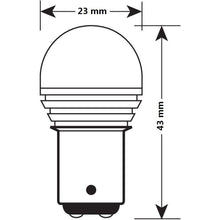 Cargar imagen en el visor de la galería, Lampara Bombilla Luz de Led de Freno de Coche 12V 4W BAY15D 9SMD 2835 Canbus
