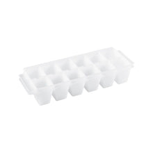 Cargar imagen en el visor de la galería, Bandeja cubitos cubos hielo plástico blanco cubitera para hacer hielo 2 pcs
