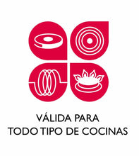 Cargar imagen en el visor de la galería, Hervidor de Agua Tetera con Silbato Acero INOX 2.5L cocinas: vitrocerámica gas eléctrica e inducción
