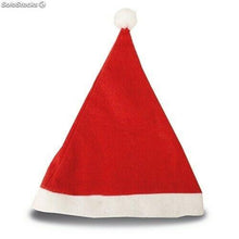 Cargar imagen en el visor de la galería, Gorro de Navidad Santa Claus Papa Noel disfraz fiesta cena rojo 10 unds
