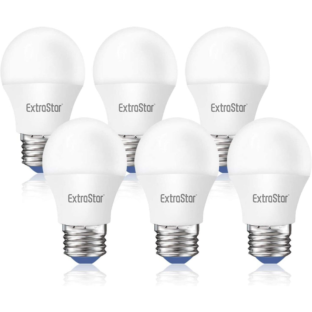 Pack 6 Bombillas LED 6W Globo E27 G45 Casquillo Gordo, 480lm, Luz Fria, Calida
