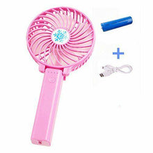 Cargar imagen en el visor de la galería, Mini Ventiladores de Mano USB Ventilador de Mano Recargable Portátil plegable
