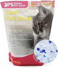 Cargar imagen en el visor de la galería, 3.8L Arena de Sílice para Gatos Arena Blanco Fresco Mascotas Cat Litter
