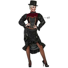 Cargar imagen en el visor de la galería, Disfraz Muerta Victoriana Vampiresa Para Halloween Carnaval Fiesta Teatro
