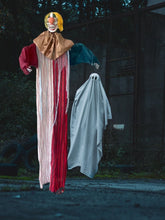 Cargar imagen en el visor de la galería, Maxia Fiesta - Colgante Payaso Con Luz 180 x 65 cm Decoración Halloween
