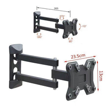 Cargar imagen en el visor de la galería, Soporte de pared para televisor TV LCD LED monitor 12" A 42" Giratorio inclina
