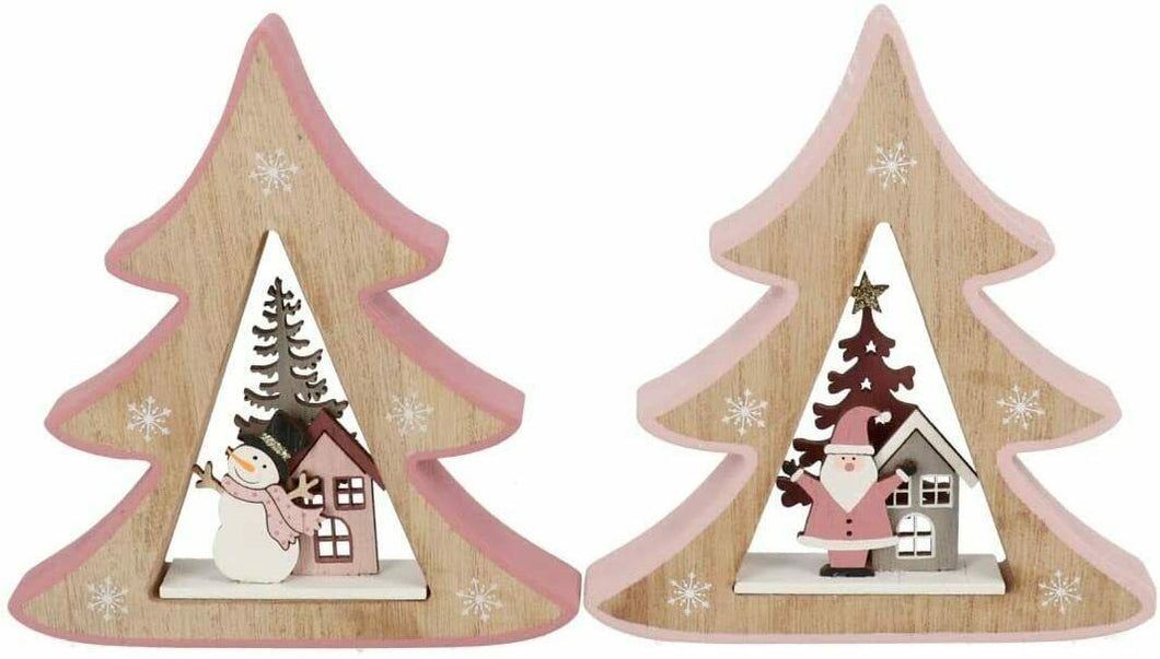 Arbol Navidad Con Escena 16x15x2cm Surtido A Elegir 1