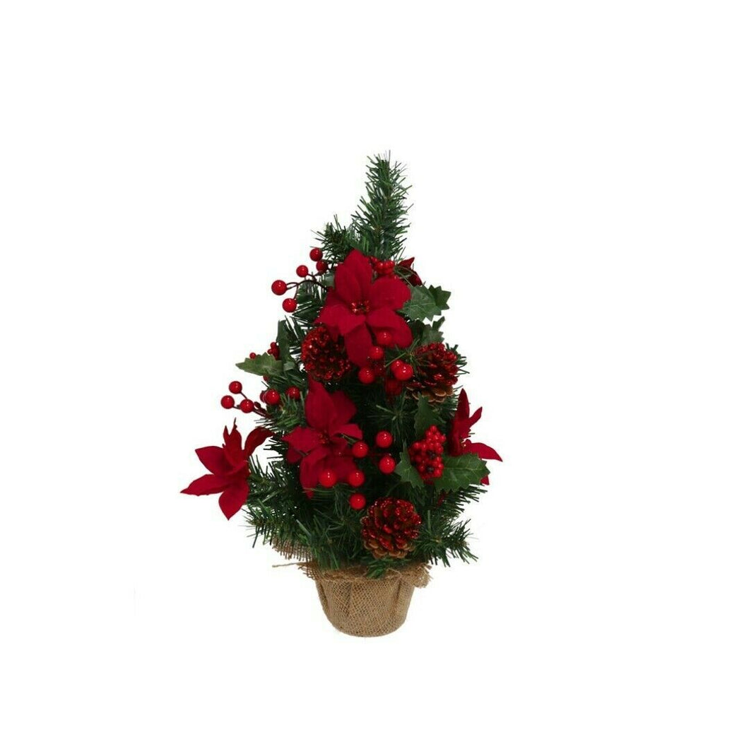 MACETA PINO POINSETTIA  arbol Navidad 45CM