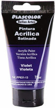 Cargar imagen en el visor de la galería, Pinturas Acrílicas para Manualidades y Uso Profesional, Colores, 75ML
