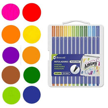 Cargar imagen en el visor de la galería, Rotuladores BISMARK Lettering Punta 0.4 mm. estuche 10-24 Colores
