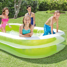 Cargar imagen en el visor de la galería, PISCINA HINCHABLE FAMILIAR 770 L-262X175X56 CM JARDIN VERANO
