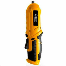 Cargar imagen en el visor de la galería, Set destornillador eléctrico 2 posiciones con 12 puntas amarillo herramientas
