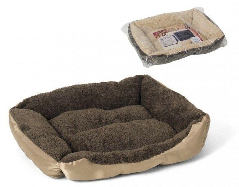 Cojín Caseta Cama para perros y gatos de suave tela 56 x 45 cm Talla Pequeña