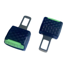 Cargar imagen en el visor de la galería, 2 x Adaptadores Hebilla cinturon de seguridad coche con pulsador fluorescente, accesorios de coche, Adaptador
