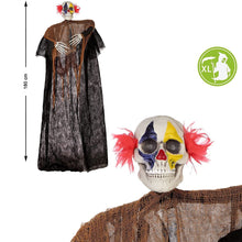 Cargar imagen en el visor de la galería, Colgante Payaso Esqueleto 180X120CM Decoración Para Halloween
