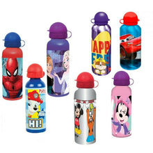Cargar imagen en el visor de la galería, Botella para niños 520 ml antigoteo sin BPA Aluminio cantimplora escolar infanti
